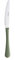 PINTINOX Set 12 Coltelli Tavola Stresa Colour Salvia, Acciaio Inox, manico antiscivolo in Polipropilene ergonomico