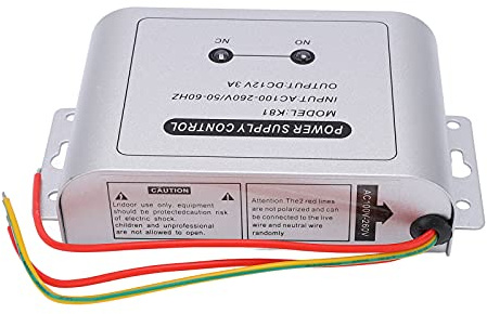 Controlador De Potencia De 12v 3a Fuente De Alimentación Especial Para Control De Acceso Interruptor De Bloqueo Eléctrico Sistema De Control De Acceso Adecuado Para Equipos De Control De Acceso