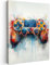 MuchoWow© Bild auf Leinwand 60x80 cm Schlafzimmer Bilder Badezimmer Wand Deko Wohnzimmer Moderne Wanddeko Bilderwand Geschenk Kinder - Jugendzimmer - Spiele - Gamecontroller