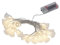 Ideen mit Herz LED-Lichterkette | Glocken | 20 LEDs | warmweiß | Dekoration | Weihnachten, Advent | 2,1m lang | inkl. Timer