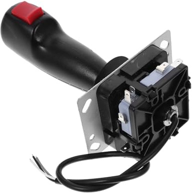 Abaodam Joystick Micro-movimento per Simulazione e Preciso Giochi Controllo in Lega di Alluminio e Pvc, Installazione Facile, per Accessori di Gioco