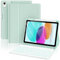 Anti-Falloff Keycap Keyboard Case for iPad 10th Generation 2022/ A16 11th Generation 2025(10.9/11 inch), Enlarged Keycap Keyboard for iPad 11/ 10 Gen with 7 Color Backlit (Green, Classic Style)