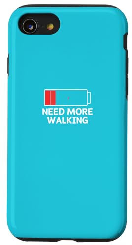 Hai bisogno di più camminare, batteria scarica Custodia per iPhone SE (2020) / 7 / 8
