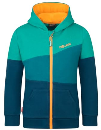 Trollkids Kids Alesund Sweater | Universelle und bequeme Sweatjacke, Umweltfreundliches Material, Dynamisches Design