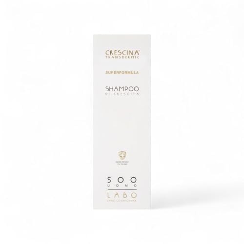 Crescina Superformula Shampoo für dünnes Haar, gegen Haarausfall, stärkend 500, für Herren, 150 ml