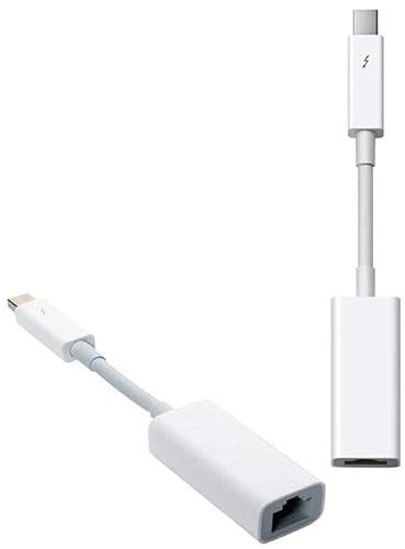 Convertitore Thunderbolt 2 Gigabit Ethernet Porta Lightning Cavo RJ45 A1433 Accessori(2pcs)