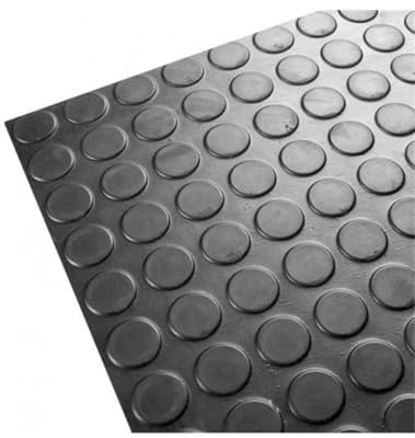 JARDIN202 - Suelo Goma Circulos 3 mm x 1,50 m Precio M Lineal