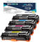 LCL Remanufactured Tonerkartusche 304A CC530A CC531A CC532A CC533A (4Stücke KCMY) Ersatz für HP Color Laserjet CP2020 CP2025 CM2320 CP2025dn CP2025n CP2025x CM2320fxi CM2320n CM2320nf