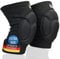 LAUTER SCHUTZ ® 3-ZONEN Knieschoner - atmungsaktiv, dehnbar, weich - mit 3-Zonen-Polster für Schutz und Bewegungsfreiheit [Hallensport und outdoor] für Handball, Volleyball, Mountainbiking & mehr (S)