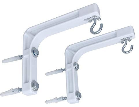 ZHXQ Projection Screen Hanger Projector Screen Hanger Projection Screen L-shaped Wall Extension Adjustable Telescopic Wall Bracket