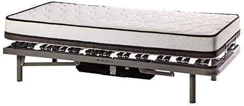 ekamia Cama Articulada Eléctrica Eris con Colchón Delling Medidas 135cm x 190cm - Mando inalámbrico