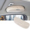 SKTU Auto Sonnenbrillenhalter für BMW 1er 3er 5er 7er X1 X3 X5 X7 Brillenetui Glasses Case Holder Auto Innenraum (Beige)