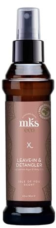 MKS Eco X, Isle of You-Duft – 118 ml – Leave-In Treatment & Detangler – Marokkanisches Arganöl, Hanfsamenöl – Vegan & Cruelty Free