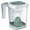 Rotho Loft Messbecher 1.5l, Kunststoff (SAN) BPA-frei, türkis/transparent, 1.5l (19.7 x 14.0 x 17.5 cm)