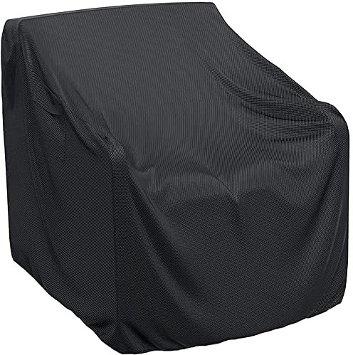 Skyour Housse de protection imperméable et robuste pour console centrale de bateau - Housse de protection pour console marine - Noir - L : 101,6 x 116,8 x 114,3 cm