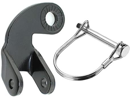 Fahrradanhänger Anhängerkupplung Fahrrad 12 mm Anhängerkupplung Kupplung Kompatibel mit Burley Anhänger Adapter Ersatz Anschluss an Haustiere Kinderwagen