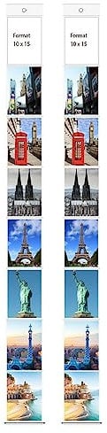 trendfinding Porte-cartes pour photos et photos (2 x 8 photos, portrait, 10 x 15)
