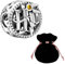 JABEDE Anhänger aus S925er-Silber, inspiriert von der Harry-Saga, kompatibel mit Armbändern großer Marken, inklusive elegantem schwarzen Beutel, ideal für H.P. (SELLO) Fans, Standard