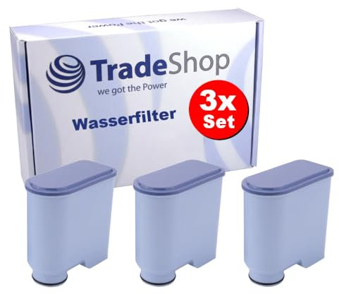 3x Trade-Shop Wasserfilter kompatibel mit Philips Saeco Incanto, Intelia Deluxe, Pico Baristo, Gran Baristo, Exprelia, Xelsis ersetzt CA6903