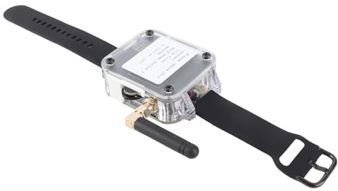 Goshyda für Deauther Watch, WLAN-Testuhr mit Summerfunktion, Tragbare IoT-Sicherheitstestuhr, für Tests und Schulungen