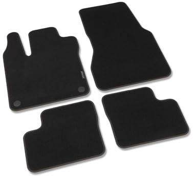 Kovvar Fußmatten passend für Renault Twingo 2014-2025 Passend zur Ausführung: 3 | Abstand Befestigungspunkte (Fahrer) 35,7 cm | Qualität: Luxury