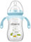 Oberni Weighted Baby Bottles with Size 4 Fast Flow Breast-Like Teat for 12 Months Plus / 1 Year Old Newborn Babies, 270ml/9oz, Non-Slip Handles, Anti-Colic, Blue/1 Pack