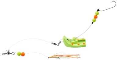 Balzer Plattfisch Perchman Rig 80g Gelb-Rote Punkte