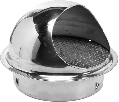 OSALADI Cubierta Ventilación Sombrero Lluvia Chimenea Tapa Ventilación Lluvia Exterior