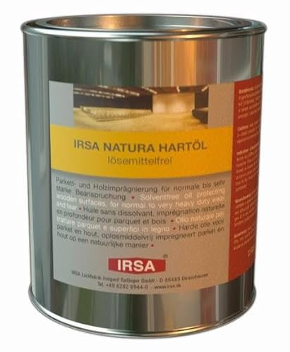 IRSA Natura Hartöl, farblos, 0,75l Holzöl
