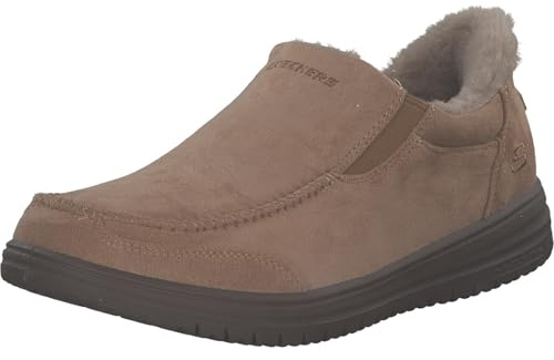 Skechers Men's Murette-Scofield Moccasin, Tan, 6.5 UK