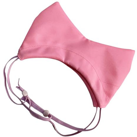 Pet Shower Cap - Adjustable Cat Bathing Cap Dog Ear Cover,Head Wrap Oxford Cloth, Pet Supplies Waterproof Ear Protection, Grooming Bathing Supplies