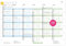 weekview Tafelkalender 2027 mit Wochenstruktur DIN A4 farbig, Tafelplaner mit Feiertagen, Jahreskalender, Wandkalender | 12 Monate mit klarer Kalenderwoche