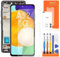Écran tactile 6,5 pour Samsung A52 5G LCD Display pour Galaxy A52 5G SM-A526B SM-A526U LCD Touch Digitizer Assembly avec réparation outils, noir avec cadre, sans empreinte digitale déverrouillage