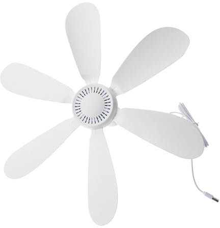 Mobestech Ventilador Portátil Usb Mini Ventilador De Techo Para y Mascotas Pequeño y Ligero