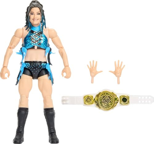Mattel WWE Elite Lyra Valkria Actionfigur & Zubehör, Serie #124 | WWE Actionfigur, 15,2 cm großer Sammel-Superstar mit 25 Artikulationspunkten & austauschbaren Händen