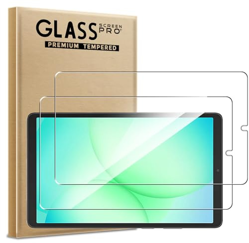 WFTE [2-Pack Screen Protector for Samsung Galaxy Tab A11/A9 8.7/HONOR Pad X7,Anti-Scratch,High Transparency,Anti-fingerprint,Bubble-Free,Dust-Free Premium Tempered Glass For Samsung A11 Tablet