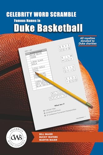 Celebrity Word Scramble Famous Names in Duke Basketball