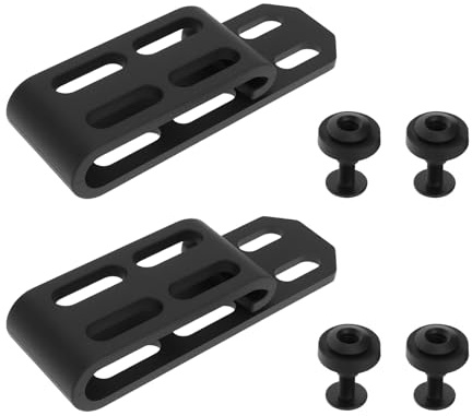 VGOL 2er-Set Taktische C-Clip-Gürtelclips aus Kunststoff Kompatibel mit K-Case EDC-Scheiden