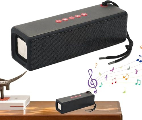 Generico Speaker - 2400 mAh Wireless Soundbar | 20W Subwoofer Column with USB AUX TF | Rechargeable Portable Speaker Deep Bass for Outdoor Entertainment