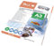 Peach Laminierfolien A3 - 80 mic - 100 pouches - matt - beschreibbar - Premiumqualität für beste Laminierergebnisse - kompatibel mit Geräten aller Markenhersteller - S-PP580-15