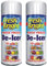 2 X 200ml Quick Ice Remover Anti-Bacterial Fridge Freezer De-Icer Spray Deicer Spray Fridge Cleaner Genuine Fresh & Bright LNL