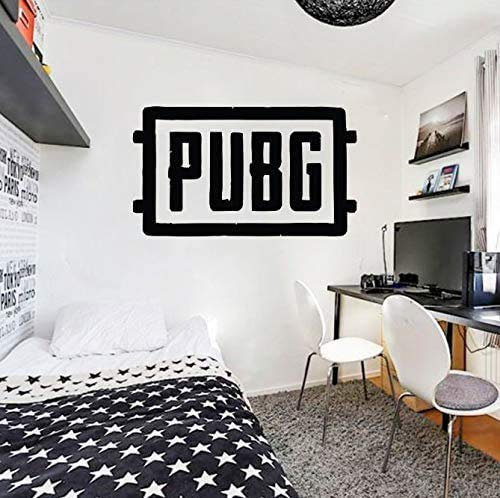 Pubg Vinyl Wandtattoos Kunst Wandaufkleber Für Kinder Jungen Zimmer Wohnkultur Schlafzimmer Aufkleber Tür Aufkleber Game Controller Logo 42X24 Cm