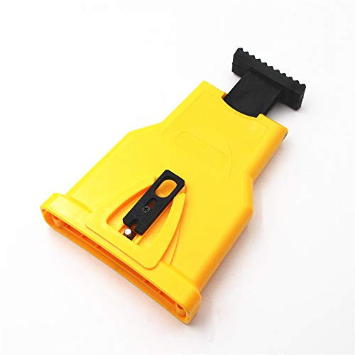 WINHUNT Chainsaw Sharpener,The Second Generation New Chainsaw Teeth Sharpener Universal Chain Saw Blade Sharpener Fast Sharpening Chainsaw Chain Sharpener Fit (Yellow)