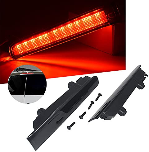 KASturbo Bremslicht Hinten Dritte Bremsleuchte Schwarz für Transporter T5 T6 Caravelle Multivan MK V Barn Door 2003-2015 7E0945097E