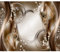 decomonkey Fototapete selbstklebend Abstrakt 441x315 cm XL Selbstklebende Tapeten Wand Fototapeten Tapete Wandtapete klebend Klebefolie Diamant