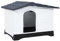 vidaXL Hundehütte Grau 90,5x68x66cm Polypropylen Hundehaus Hundehöhle Hunde