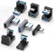 Lot de 8 adaptateurs USB A et C à 90 degrés, 4 USB-A vers USB-C et 3 USB-A vers USB-A et 1 Adaptateur USB-C vers USB-C