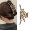 Pinces à cheveux en métal doré pour femme – Pince antidérapante pour cheveux épais ou fins, pinces à cheveux tendance