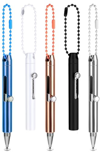 Mabor Lot de 5 stylets pour écran tactile portable, stylets pour écrans tactiles, stylet capacitif pour téléphones portables, ordinateurs portables, tablettes, précis et sensibles, faciles à