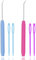 Hook & Plastic Needle Pink or Blue for Knitting Spare Tool (Set of 2 Pink & Blue)